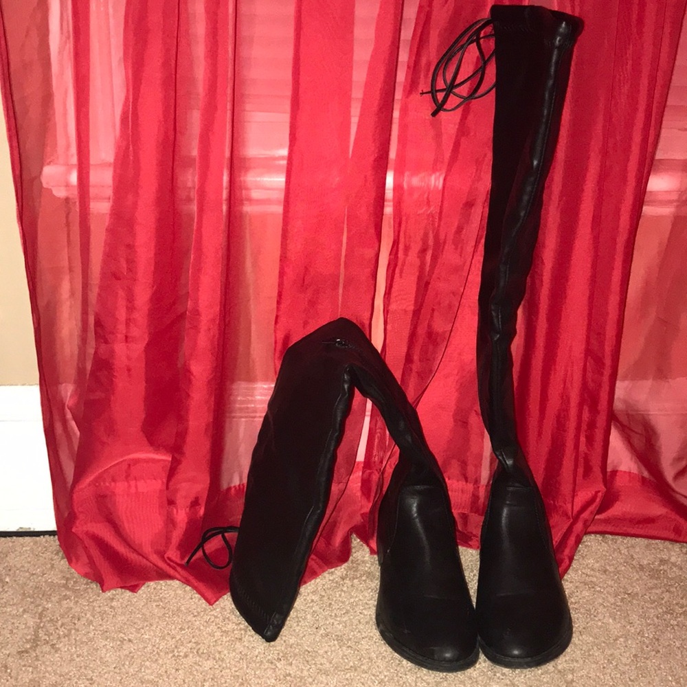 Knee high boots